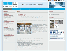 Tablet Screenshot of eew-protec.de